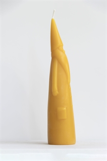 Dipam, bivokslys<br />Julemand 4,5 x 22 cm, 4 lys